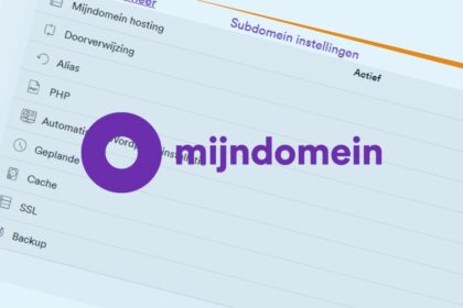 mijndomein wordpress installeren proces