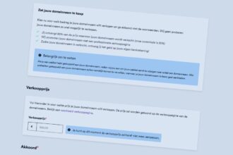 mijndomein domeinnaam verkopen