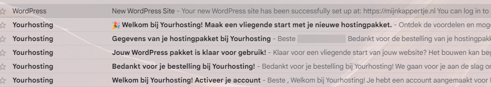 de berg aan mails die je krijgt